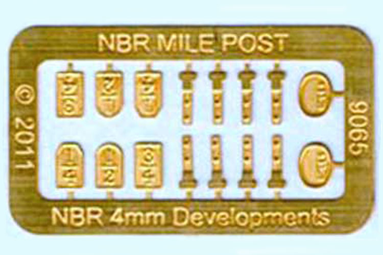 Mileposts (NBR) - etch