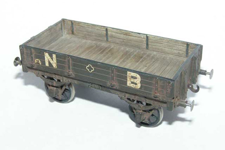 Dia. 3b 8T 3 Plank Dropside 7’7” width - as goods wagon: 9101