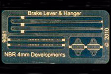 Brake lever and hanger